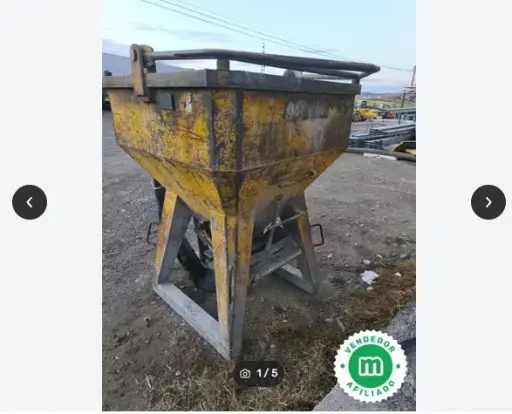 cubilote para hormigón