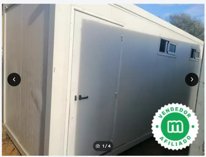 S4 - CASETA CONTENEDOR AISLADA 